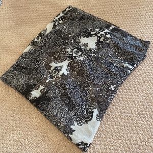 Paisley infinity scarf